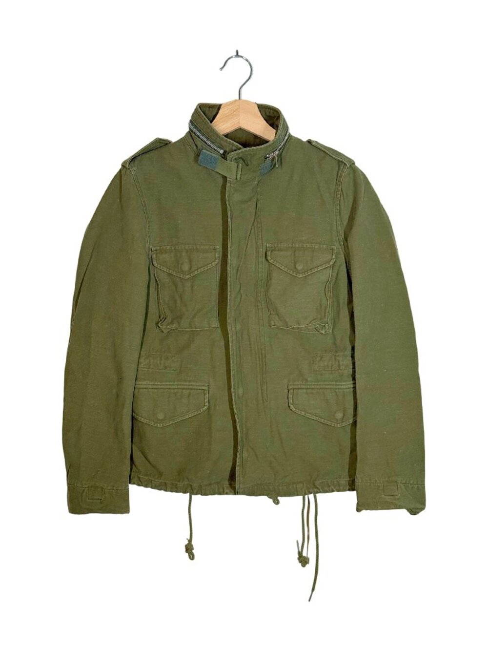 pink Junya Watanabe MAN 2013AW Floral-Lined M65 Field Jacket